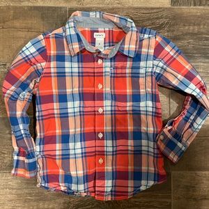 Carter's Boys Long Sleeve Button-Down Shirt